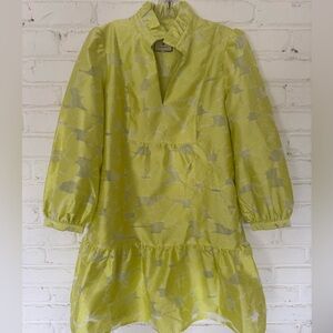 Read description before purchasing-Damaged Tuckernuck Palmerston Yellow Dress M
